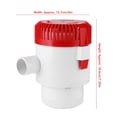 thumbnail image 4 of Bomba De Achique Sumergible Profesional 3500GPH 12V Accesorio Para Yate Y Barco Marino G3500-01, 4 of 7