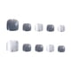 thumbnail image 3 of Apuakthei - Uñas postizas para mujer, cobertura total, uñas postizas para los pies, uñas acrílicas, 24 unidades (negro, luna y estrella brillante), 3 of 4