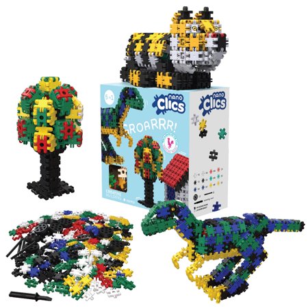 Nano Clics - Creative 500pc GROAR Construction toys for children ages 8+