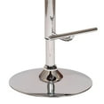 thumbnail image 5 of Hawthorne Collections Tabouret de Bar Pivotant Moderne en Polyuréthane Crème de 44,17 Pouces, 5 of 5