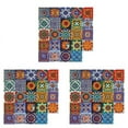 thumbnail image 1 of 72 Piezas Autoadhesivo Mosaico Ladrillo Azulejo Etiqueta 3D Cocina Baño Pegatinas de Pared -10X10cm, 1 of 5