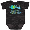 thumbnail image 3 of Inktastic My Safta Loves Me Cute Elephants Boys or Girls Baby Bodysuit, 3 of 5