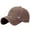 Brown, variant on Baseball Hat Sun Caps Men Plain Washed Cap Casual Sport Cotton Adjustable Cap -hop Hats