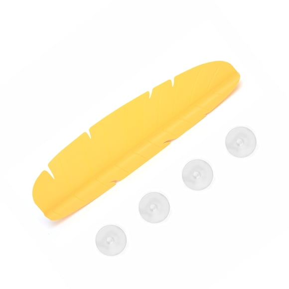 Bewildely Pantallas antisalpicaduras protector Tablero contra salpicaduras Mano de obra Accesorios de baño Amarillo