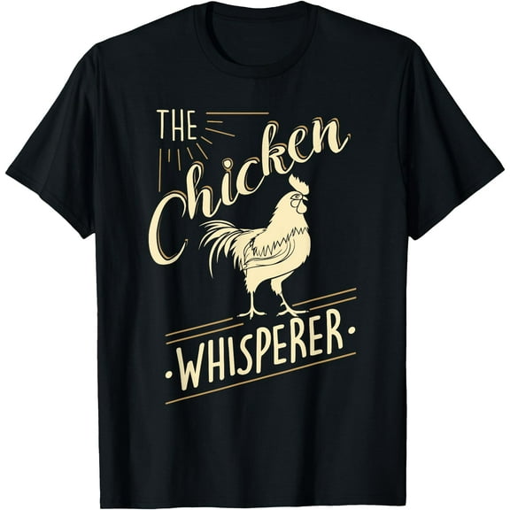 The Chicken Whisperer Funny Chicken Lover Farming Softstyle Unisex T-Shirt
