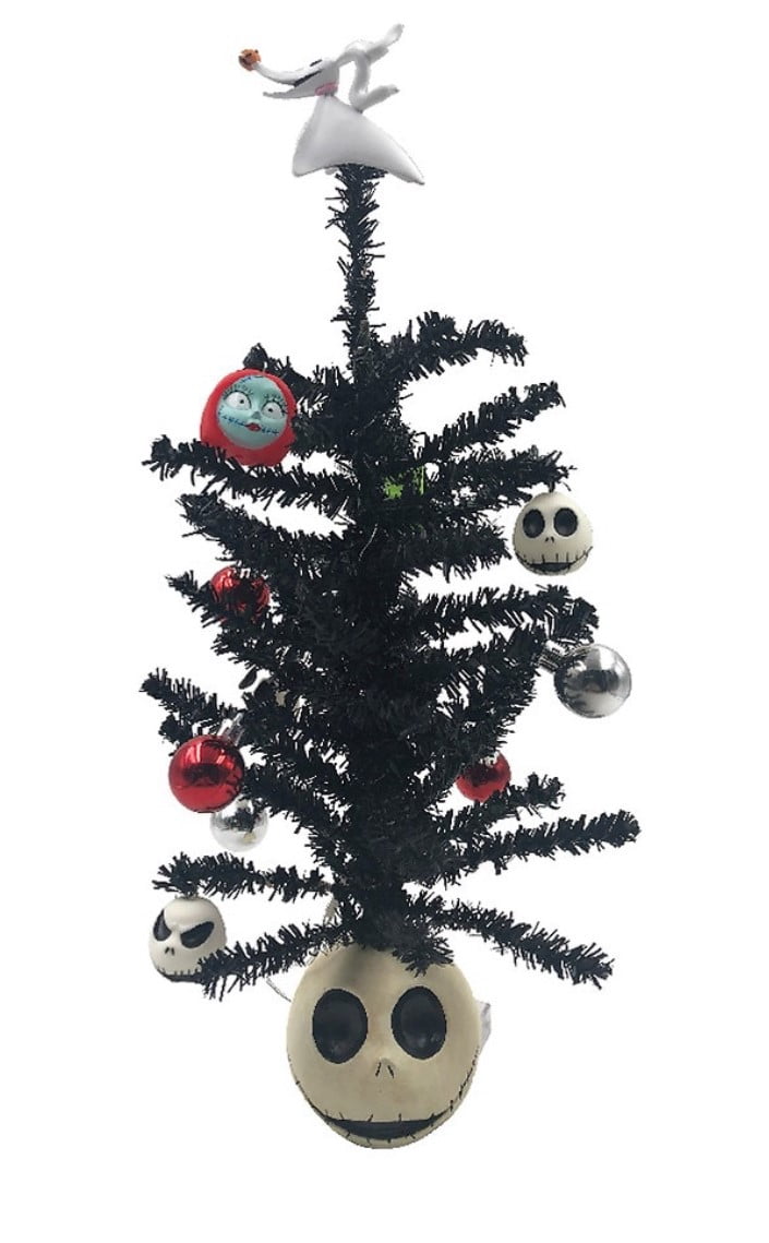Disney's The Nightmare Before Christmas Decorated and Lighted Christmas