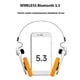 thumbnail image 4 of R3 Wireless Earphone Foldable -Mounted Noise Reduction Headset Portable E-Sports for PC Gaming Acce, 4 of 5