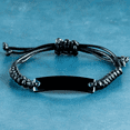 thumbnail image 2 of Ezekiel 13 9 Bracelet Ezekiel 13:9 Gift Bible Verse Scripture Stainless Steel Bracelet, 2 of 3