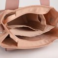 thumbnail image 2 of Bolso vagabundo para mujer, bolso satchel de gran capacidad, bolso de compras para mujer (rosa), 2 of 6