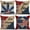 D, variant on KOYPTL 4th of July Patriotic Decorative Throw Pillow Covers 18x18 Set of 4 America USA Rustic Red White Blue Stripes Stars Outdoor Pillowcase American Independence Day Cushion Case Home Decor