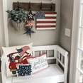 thumbnail image 2 of 4th of July Pillow Covers 18x18 Set of 4 Independence Day Memorial Day Patriotic Farmhouse Decor Holiday Stars and USA Truck Summer Throw Pillow Case for Sofa, Bed, Couch, Car, Home Couch, 2 of 7