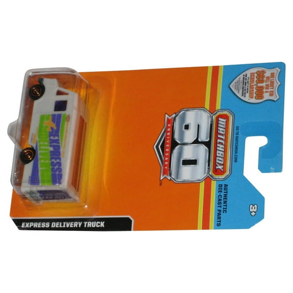 Matchbox Express Delivery (2012) Mattel 60th White Die-Cast Toy Truck