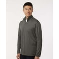 thumbnail image 2 of AllPro 41870 Pro-Lock Performance Quarter-Zip Pullover-Charcoal-XS, 2 of 6