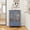 Blue, variant on MDQMD White Storage Cabinet with 2 Drawers for Storage,Floor Cabinet with Glass Door for Living Room
