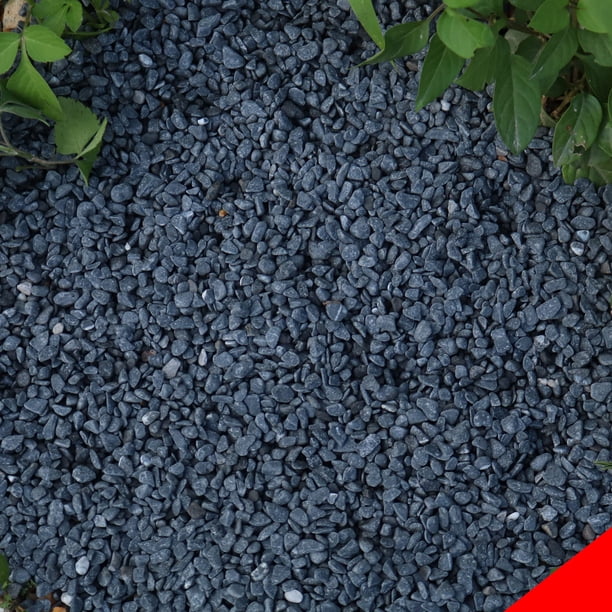 Piedras para plantas River Rocks Anothera, 8,16 kg, color negro natural