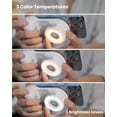 thumbnail image 4 of Lámpara magnética KraftGeek para iPhone Magsafe para selfies, color blanco, 4 of 8