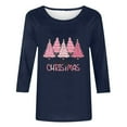 thumbnail image 5 of Qertyioot Chandail en Molleton Décontracté de Noël pour Femmes, Manches Longues Col Rond Imprimé Ample, 5 of 5