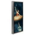 thumbnail image 3 of Stupell Industries Dancing Ballerina Surreal Nebula Dress Abstract Painting Gray Floater Framed Canvas Art Print Wall Art, 11 x 25, 3 of 9