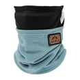 thumbnail image 1 of Plush Hanging Ear Bib Dual Use Outdoor Color Set Head Half Spliced Fluffy Bib Cover, 1 of 2
