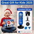 thumbnail image 4 of Punching Bag for Kids | Free Standing Ninja Inflatable kids Punching Bag Set incl Air Pump & Boxing Gloves | Toys for Boys & Girls | Indoor/Outdoor Kids Toys for Karate, Taekwondo, 4 of 7