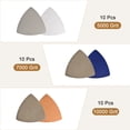 thumbnail image 2 of Triangle Detail Sandpaper Set 5000/7000/10000 Grit 3-1/2 Inch Hook and Loop Silicon Carbide Sanding Pads 30 Pack, 2 of 6