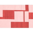 thumbnail image 1 of Ahgly Company Machine Washable Indoor Rectangle Solid Red Modern Area Rugs, 7' x 9', 1 of 4