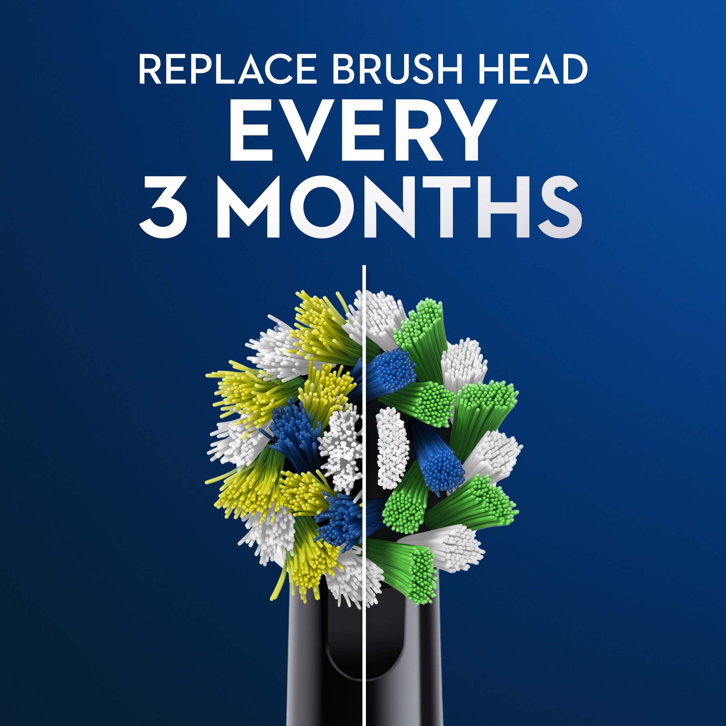 Oral-B CrossAction Replacement Brush Heads, Black, 2 Count photo 5