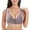 Grey, variant on Women Wirefree Supportive Seamless Comfort Bra Everyday Smooth Fit Underwear, XXL, Grey