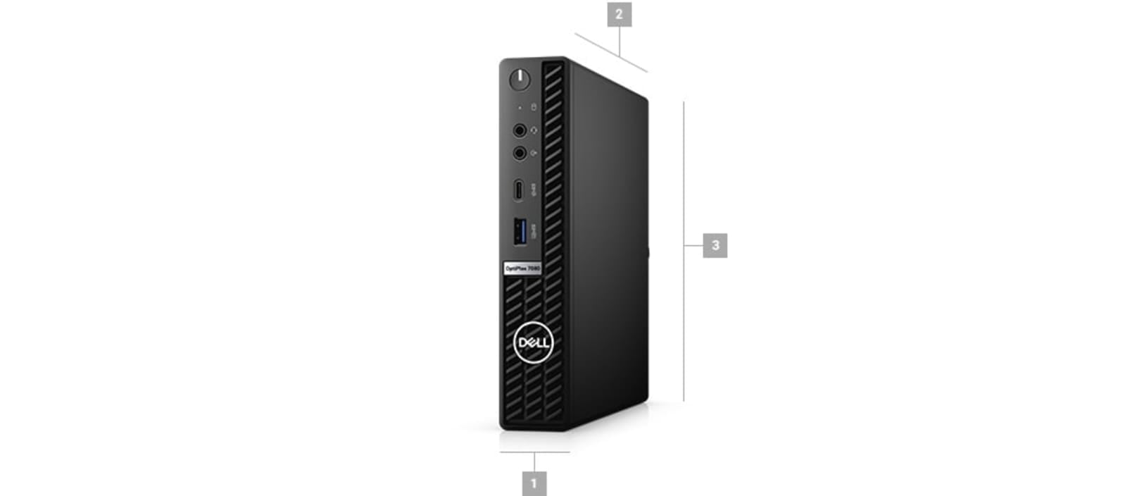 Restored Dell Optiplex 7000 7080 Micro Tower Desktop (2020) Core i7