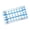 Light blue, variant on Yihuala Foldable Floating Water Hammocks Float Loungers Inflatable Pool Mats Floating Recliner Bed Swimming Air Mattress Pool