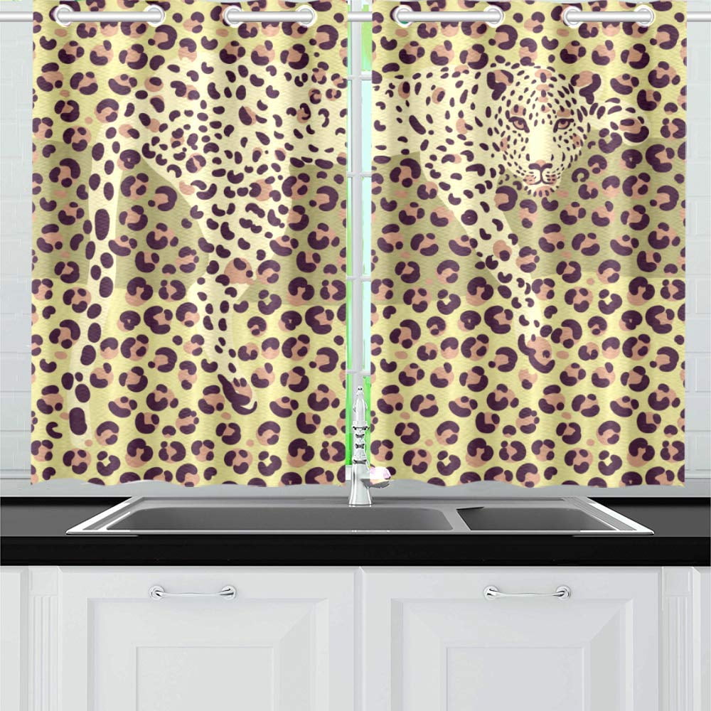 cheetah print window valance cheetah print window valance