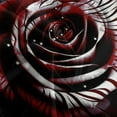 thumbnail image 5 of Home Bedclothes Romantic Rose Printed Duvet Cover Set Girl Woman Elegant Bed Set Bed Gift,Full (80"x90"), 5 of 6