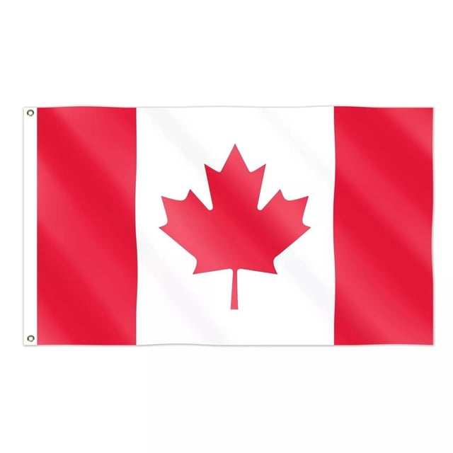 Bandera nacional oficial de la Copa Mundial 2026, 90 x 150 cm, con ojales de latón