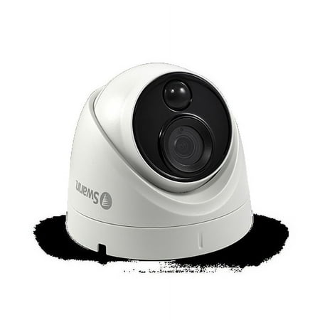 Swann - 4K Dome, Add on Dome Camera w/Night Vision - White
