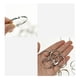 thumbnail image 3 of WRISTBIQUE 100Ud Anillos Metálicos Para Álbum De Fotos Y Llaveros, 3 of 8