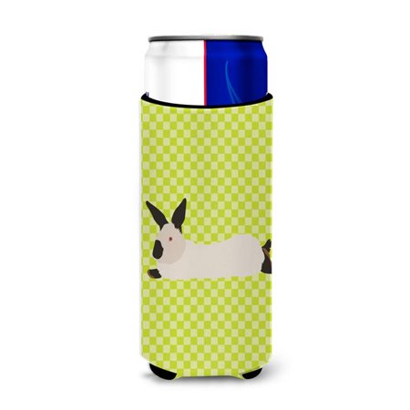 

Carolines Treasures BB7793MUK California White Rabbit Green Michelob Ultra Hugger for Slim Cans