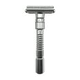 thumbnail image 3 of Premium Manual Double-Edge Safety Razor for Men - Classic Design with 5 Sharp Blades & Travel Storage Case | Authentic Local Brand 3000S Shaving Kit for Smooth, Irritation-Free Shaves | Complete, 3 of 6