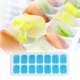 thumbnail image 3 of Batería de Cocina 14 rejillas DIY molde de celosía de hielo moldes de chocolate de silicona con tapa (azul) Wdftyju Libre de BPA, 3 of 6