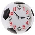 thumbnail image 4 of Despertador creativo con forma de balón de fútbol, reloj despertador de escritorio para estudiantes de fútbol (sin pilas), 4 of 7