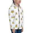 thumbnail image 5 of Kdxio Rubber Duck Showe Pattern Kids Boys Girls Zip Up Hoodie 3D Printed Hooded Sweatshirt Hoody Coat with Pocket 7-12 Y-Small, 5 of 6