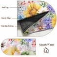 thumbnail image 6 of Sunflowers Area Rugs 8'x10', Washable Small Throw Rugs for Living Room Patio, Spring Gnomes Hydrangea Daisy Flowers Pink Plaid Indoor Outdoor Rug Non-Slip Low Pile Carpet Runner Reversible Floor Mats, 6 of 8