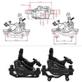 thumbnail image 3 of Bike Hydraulic Disc ,HB-100 Bike Aluminium Alloy Hydraulic Disc Brake Set Front Rear For Mountain Road Bicycle, 3 of 8