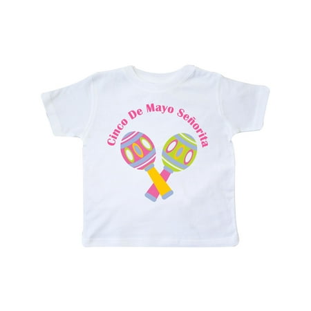 Cinco De Mayo Senorita Toddler T-Shirt