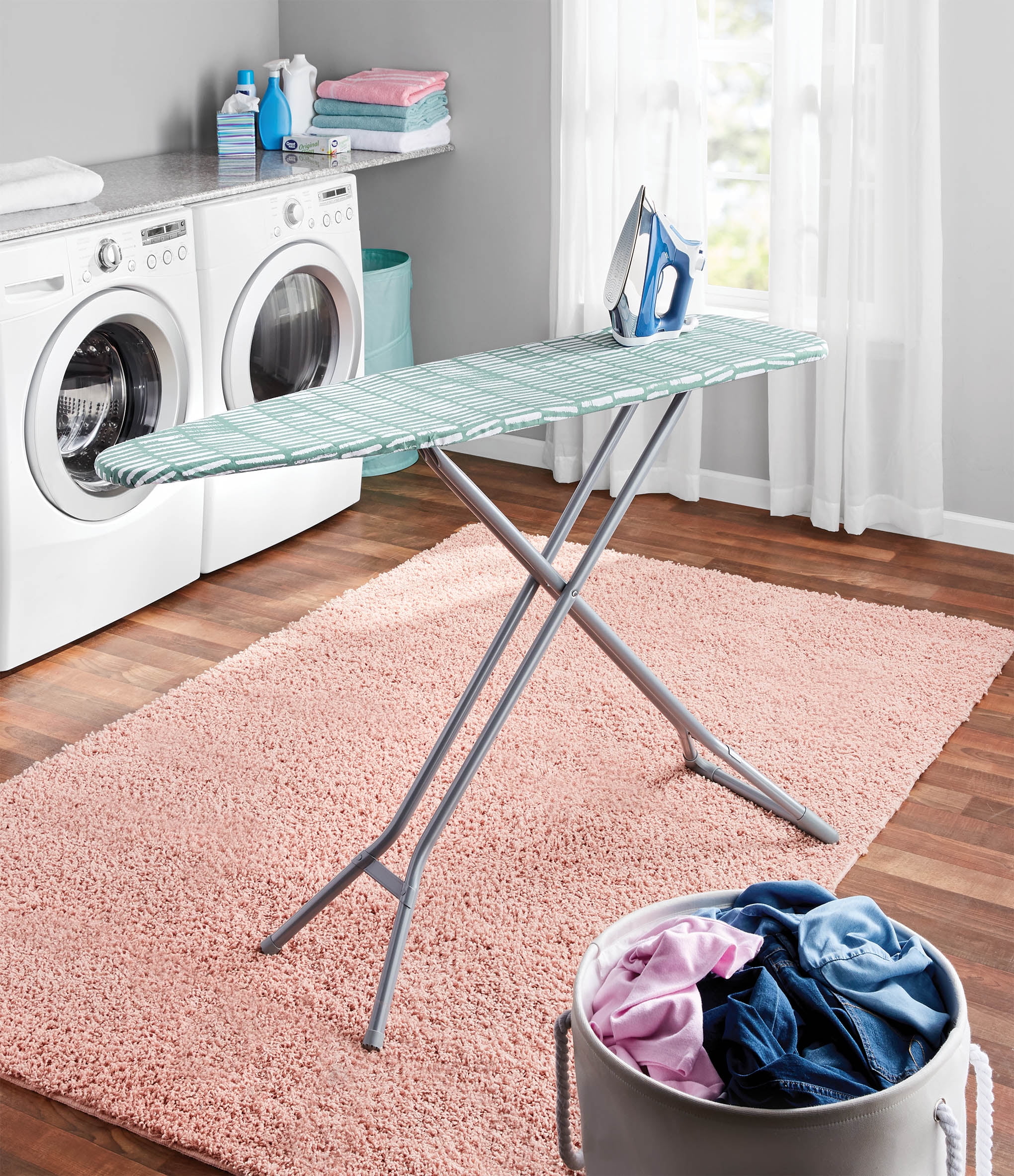 Mainstays 4 Leg Aqua Slate Ironing Board