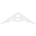 thumbnail image 2 of Ekena Millwork 72"W x 24"H x 1"P (8/12) Pitch Robin Architectural Grade PVC Gable Pediment, 2 of 5