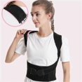 thumbnail image 4 of Posture Corrector Back Shoulder Health Support Body Brace Belt Lumbar Adjustable, 4 of 5