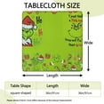 thumbnail image 3 of Square Tablecloth with Elastic Edges 36 * 36 Inch Reusable Washable Table Cover Indoor and Outdoor for Party Kitchen Dinner Banquet Patio Picnic, 3 of 3