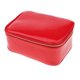 thumbnail image 3 of Neceser de viaje de poliuretano para cosméticos y artículos de aseo. rojo, 3 of 9