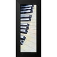 thumbnail image 2 of Atelier B Art Studio 7x14 Black Modern Framed Museum Art Print Titled - KEYS, 2 of 5
