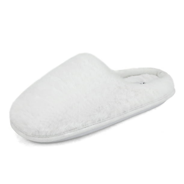 Dream Pairs - DREAM PAIRS Plush Fuzzy Slippers For Women Slip on Indoor ...